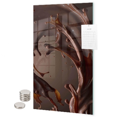 Pittura lavagna magnetica Cioccolato rovesciato
