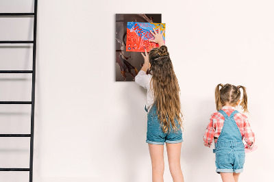 Pittura lavagna magnetica Cioccolato rovesciato