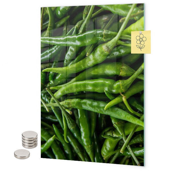 Pittura lavagna magnetica Peperone verde