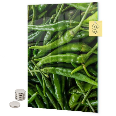 Pittura lavagna magnetica Peperone verde