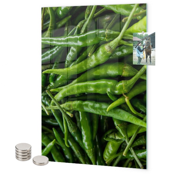 Pittura lavagna magnetica Peperone verde