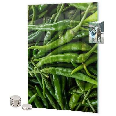 Pittura lavagna magnetica Peperone verde