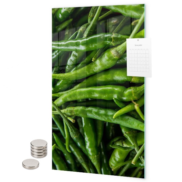 Pittura lavagna magnetica Peperone verde