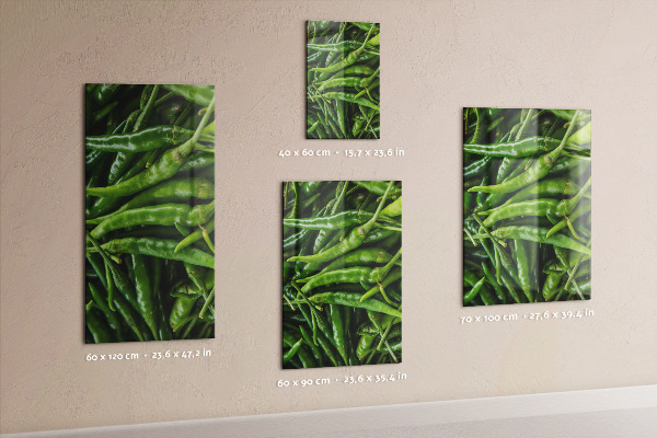 Pittura lavagna magnetica Peperone verde