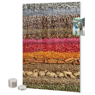 Pittura lavagna magnetica Spezie aromatiche