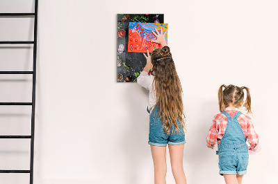 Pittura lavagna magnetica Tabella dei sapori