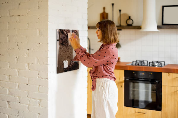 Pittura lavagna magnetica cubetti di cioccolato