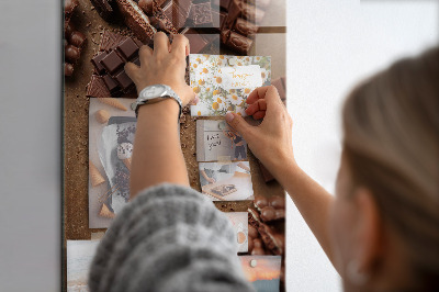 Pittura lavagna magnetica cubetti di cioccolato