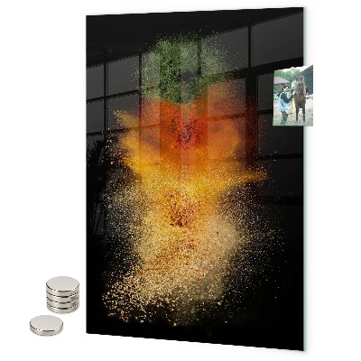 Pittura lavagna magnetica Composizione di spezie