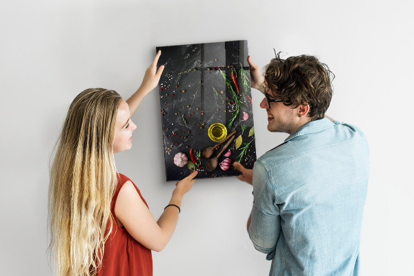 Pittura lavagna magnetica Composizione di spezie