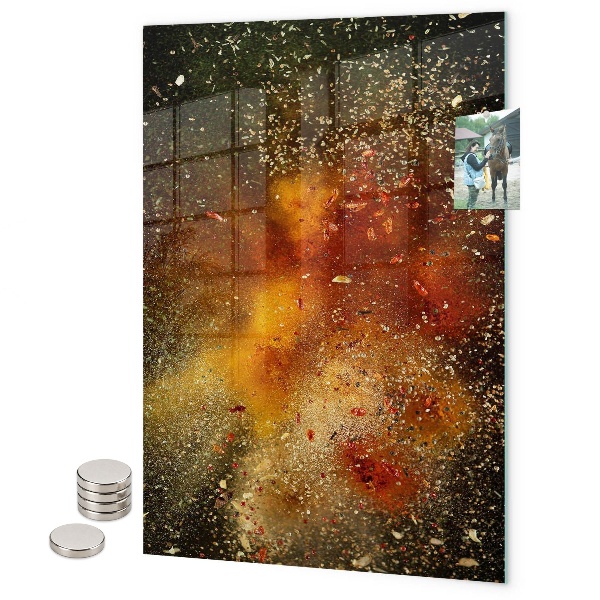 Lavagna magnetica da parete Spezie rovesciate
