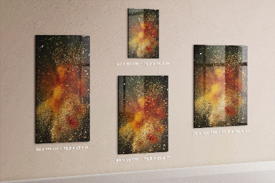 Pittura lavagna magnetica Un'esplosione di sapore