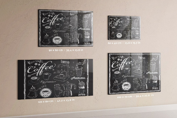 Lavagna magnetica Macchine da caffè