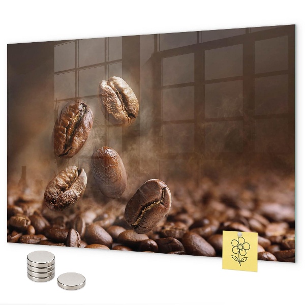 Lavagna magnetica per calamite chicchi di caffè