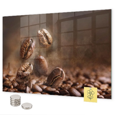Lavagna magnetica per calamite chicchi di caffè