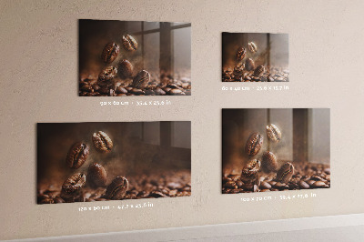 Lavagna magnetica per calamite chicchi di caffè