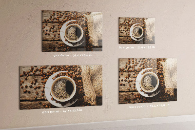 Lavagna magnetica Un sacchetto di caffè