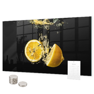 Lavagna magnetica per calamite limoni