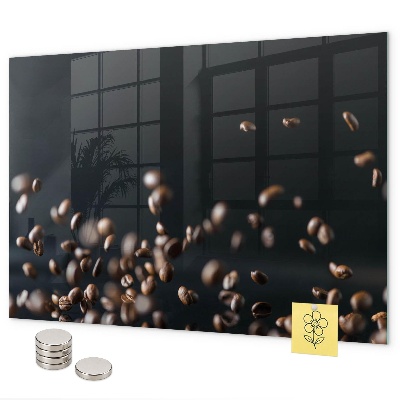 Lavagna magnetica per calamite chicchi di caffè