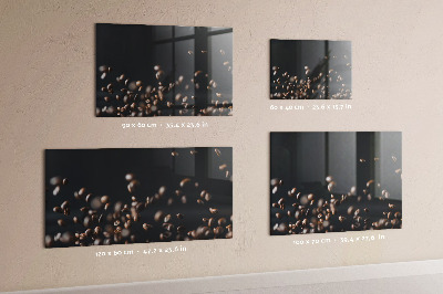 Lavagna magnetica per calamite chicchi di caffè