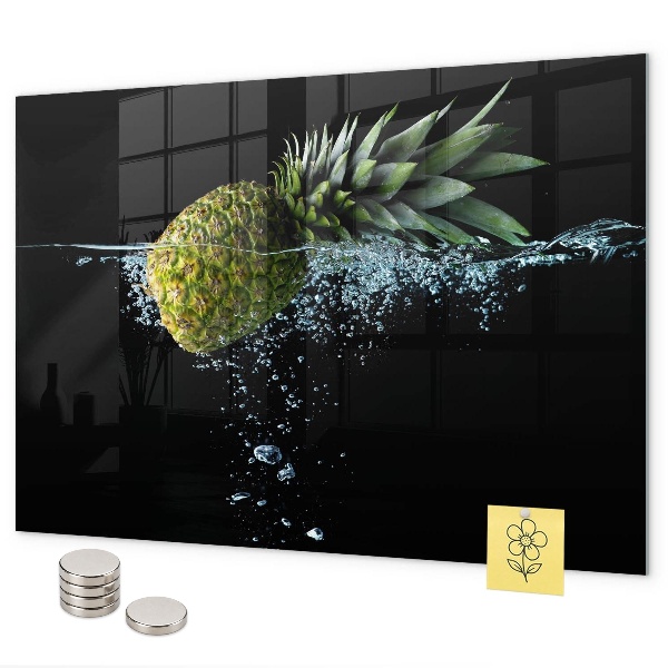 Lavagna magnetica per calamite Ananas