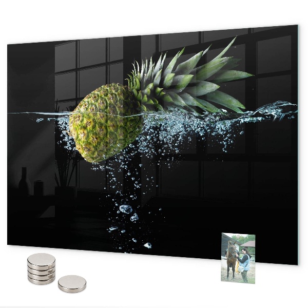 Lavagna magnetica per calamite Ananas