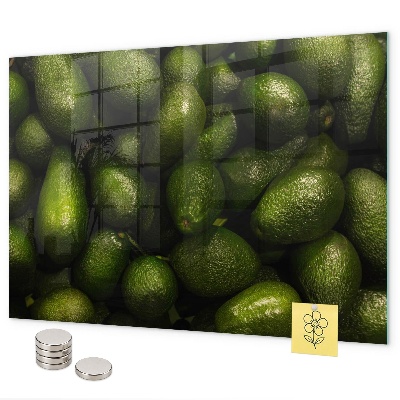 Lavagna magnetica per calamite Avocado