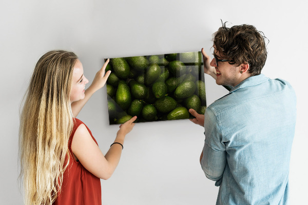Lavagna magnetica per calamite Avocado