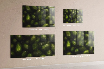 Lavagna magnetica per calamite Avocado