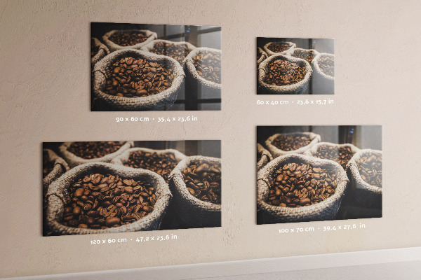 Lavagna magnetica per calamite Sacchetti di caffè