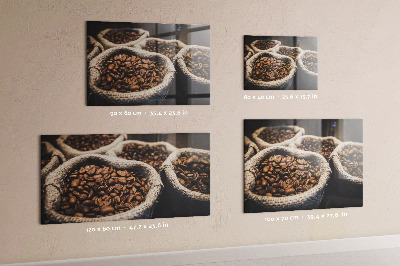 Lavagna magnetica per calamite Sacchetti di caffè