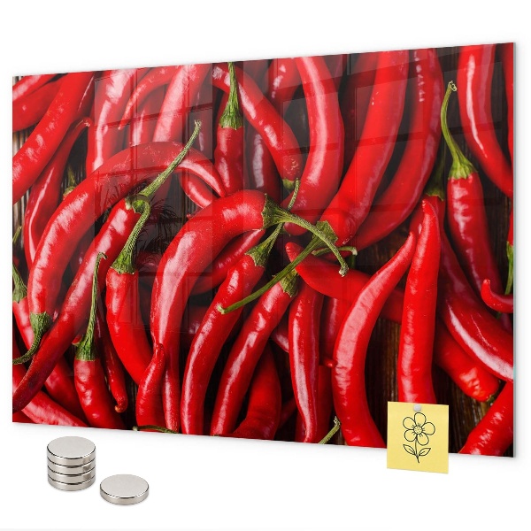 Lavagna magnetica Peperoncini piccanti