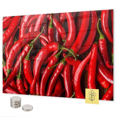 Lavagna magnetica Peperoncini piccanti