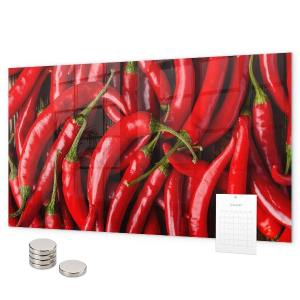 Lavagna magnetica Peperoncini piccanti