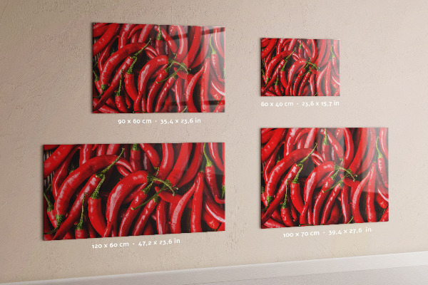 Lavagna magnetica Peperoncini piccanti