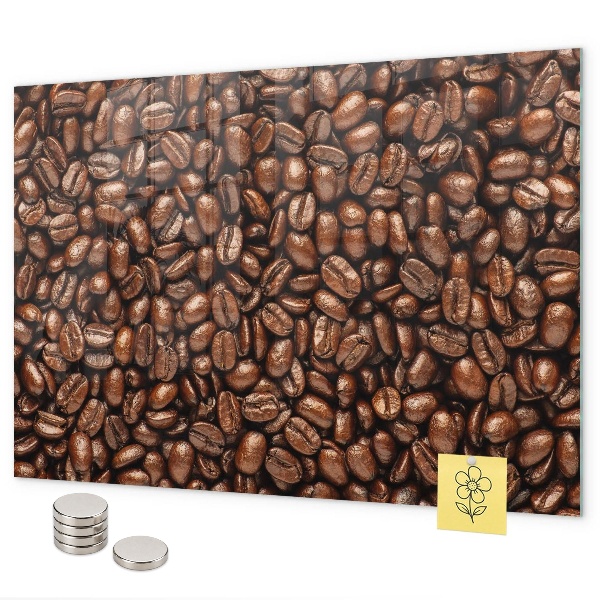 Lavagna magnetica per calamite chicchi di caffè