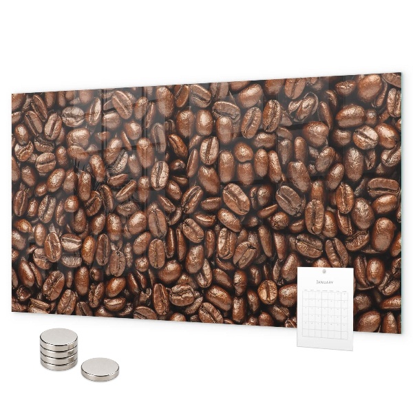 Lavagna magnetica per calamite chicchi di caffè
