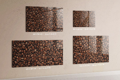Lavagna magnetica per calamite chicchi di caffè