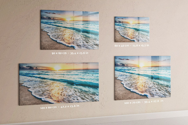 Lavagna magnetica Sabbia di mare sulla spiaggia