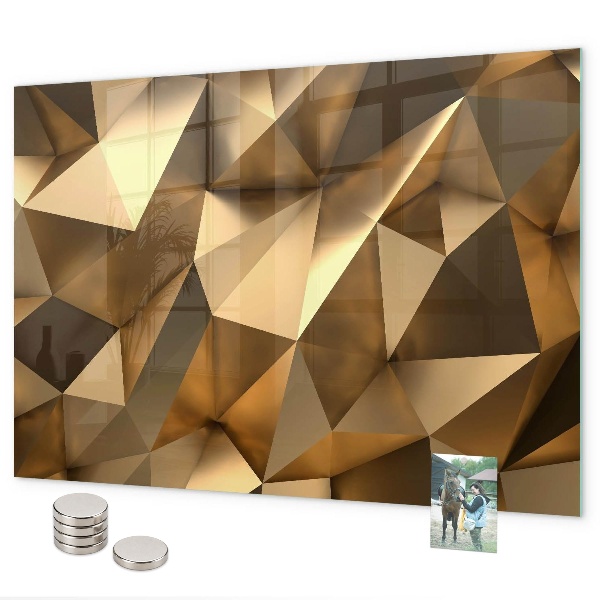 Lavagna magnetica Triangoli astratti