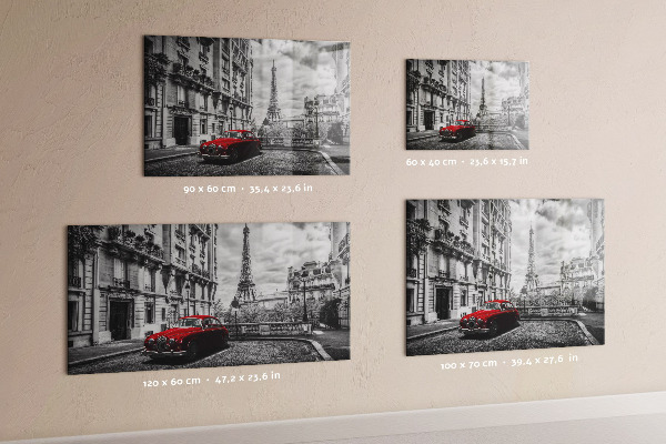 Lavagna magnetica Città delle auto d'epoca