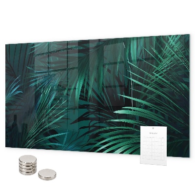 Lavagna magnetica Foglie tropicali