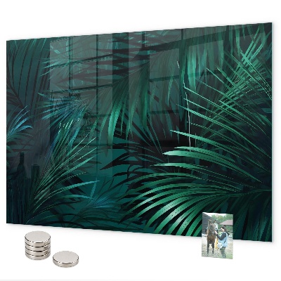 Lavagna magnetica Foglie tropicali