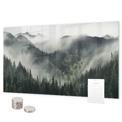 Lavagna magnetica per calamite Paesaggio forestale