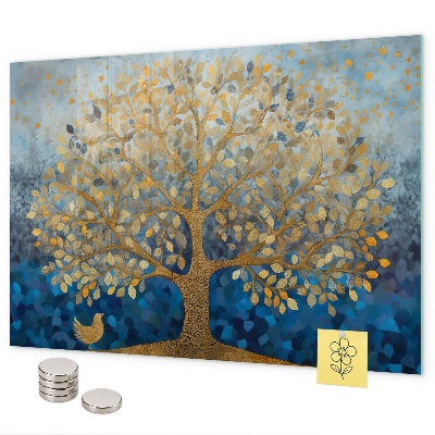 Lavagna magnetica Albero astratto