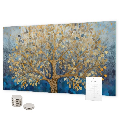 Lavagna magnetica Albero astratto