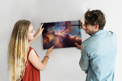 Lavagna magnetica per calamite Il mondo delle stelle e dello spazio