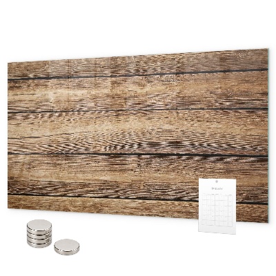 Lavagna magnetica per calamite Tavole di legno