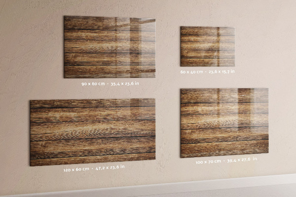 Lavagna magnetica per calamite Tavole di legno