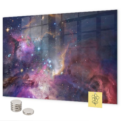 Lavagna magnetica per calamite Mondo galattico